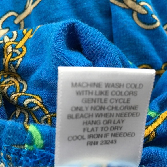 New York & Company Scarf Print Sleeveless Blouse XS - Picture 6 of 6